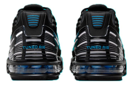 Nike Air Max Plus Lace Up Устойчивый к истиранию Дышащие Низкие Беговые кроссовки Мужские Черные Синие
