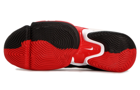Nike Zoom Rize 2 EP Ткань Амортизация Противоскользящие MID Топ Баскетбольные кроссовки для игры Унисекс Черный Красный