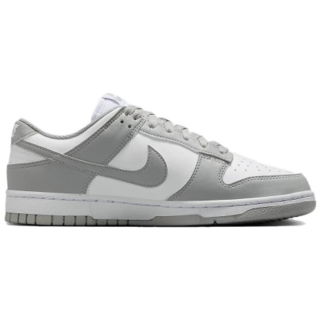 Nike Dunk Slip-Resistant Abrasion-Resistant Low-Top Скейтборд Кроссовки Женские Серый Белый