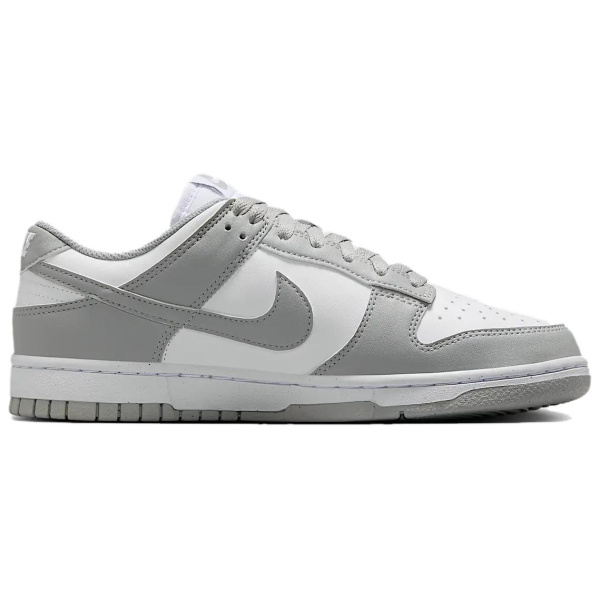Nike Dunk Slip-Resistant Abrasion-Resistant Low-Top Скейтборд Кроссовки Женские Серый Белый