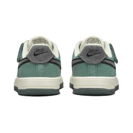 Nike Air Force 1 Slip Resistant Abrasion Resistant Низкий Топ Детские Скейтбординги Зеленый Коричневый Детский