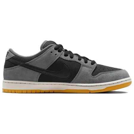 Nike Dunk SB противоскользящие устойчивые к истиранию низкие скейтбординговые кроссовки унисекс серо-черные