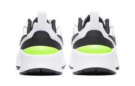 Nike Air Max Fusion Амортизация Устойчивость к истиранию Дышащие Низкие Беговые кроссовки Белый Черный Зеленый
