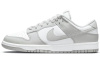 Nike Dunk Ретро 'Серый FOG' Коровья кожа Винтаж Устойчивые к истиранию Низкие Кроссовки для скейтбординга Мужские