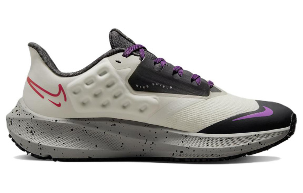 Nike Air Zoom Pegasus 39 Low Топ Беговые кроссовки Женские Серый Красный