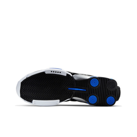 Nike Shox BB4 Series Нескользящие Легкие MID Баскетбольные Кроссовки Унисекс Черный Белый Синий