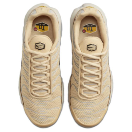 Nike Air Max Plus Амортизация Устойчивость к истиранию Дышащая Низкий Верх Повседневная Обувь Женская Бежевая