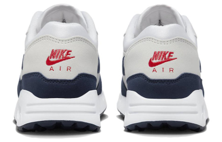 Nike Air Max 1 Ткань Минималистский стиль Устойчивый к истиранию Дышащая Низкий верх Обувь для гольфа Унисекс