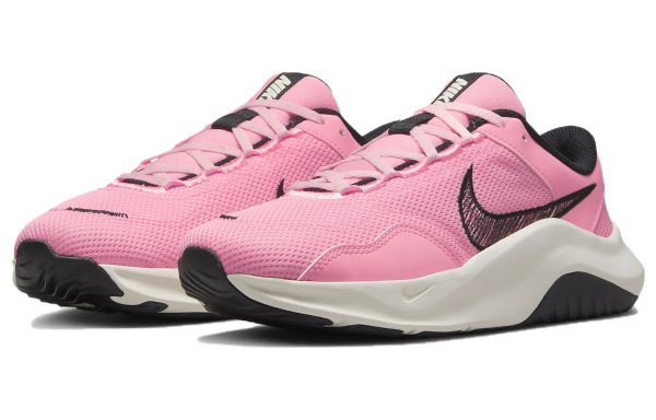 Nike Legend Essential 3 Low Топ Кроссовки для тренировок Женские Розовые