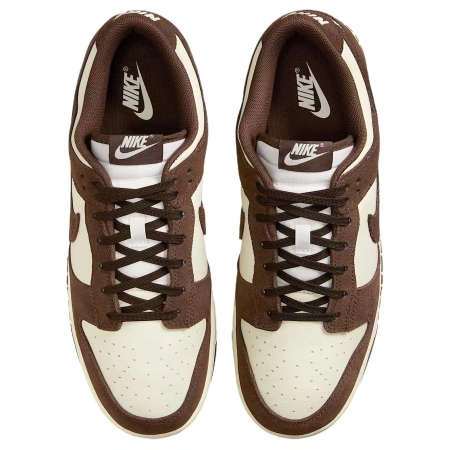 Nike Dunk Low Top Скейтборд Кроссовки Мужские Белый Коричневый