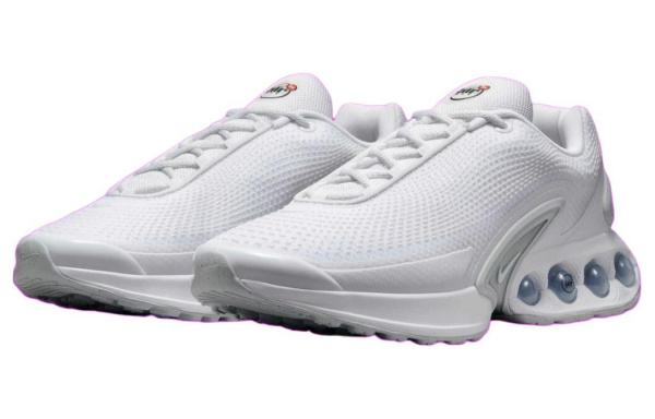 Nike Air Max DN 'Белый Металлический Серебряный' Сетка Текстиль Амортизация Устойчивый к истиранию Дышащий Низкий Топ