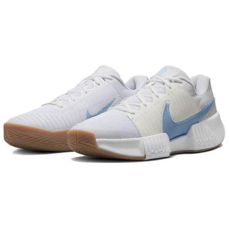 Nike GP Challenge Pro Challenge Pro Амортизация Поддержка Отскок Низкие Кроссовки для Тенниса Мужские Белые Синие