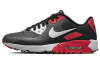 Nike Air Max 90 г Аbrasion Resistant Низкий Топ Повседневная Обувь Унисекс Черный Красный