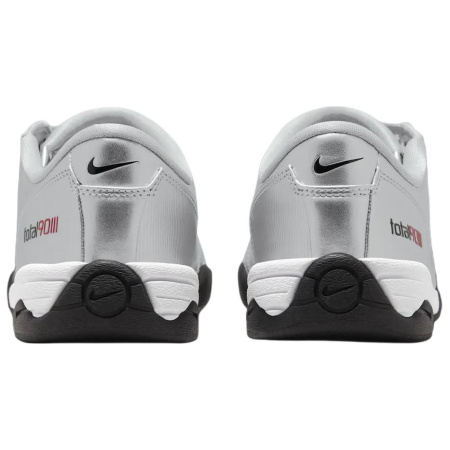Nike Total 90 IIl Противоскользящие футбольные бутсы для женщин серебряные