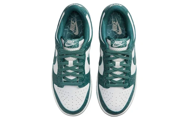 Nike Dunk 'Ocean' Кожа Низкие Кроссовки для Скейтбординга Женские Синие