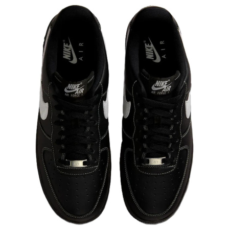 Nike Air Force 1 Low Топ Скейтборд Кроссовки Унисекс Черные