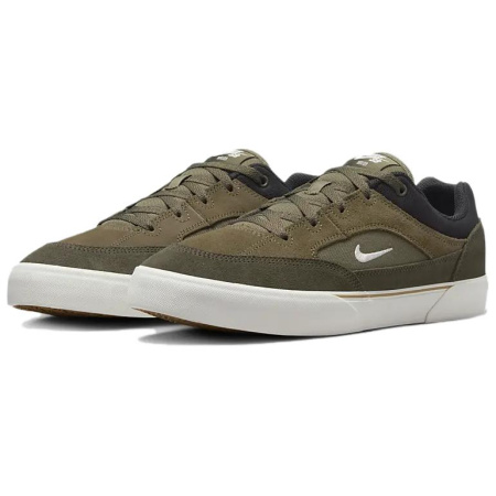 Nike SB MALOR противоскользящие устойчивые к истиранию низкие кеды для скейтбординга унисекс оливково-зеленые