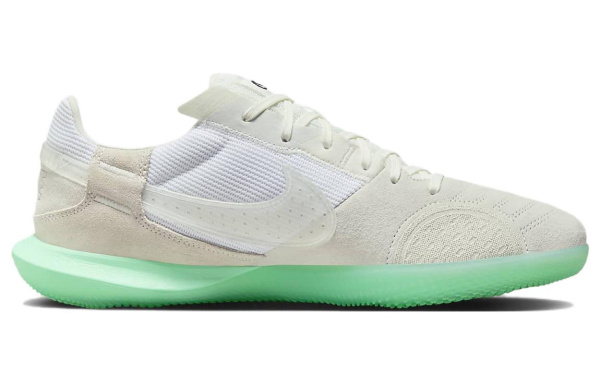 Nike Streetgato IC In Противоскользящие Устойчивые к износу Футбольные бутсы Мужские Белые