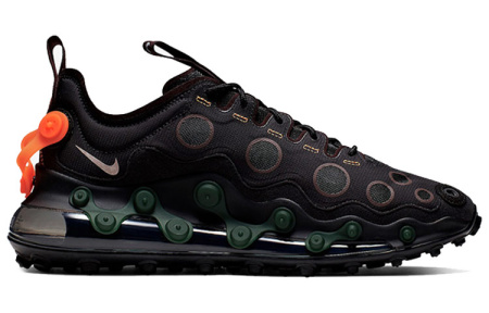 Nike ISPA Амортизация Поддержка Низкий Верх Повседневная Обувь Унисекс Черный