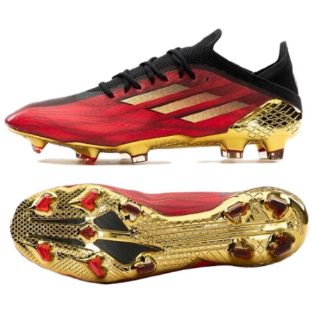Adidas X Speedflow.1 Противоскользящие устойчивые к истиранию футбольные бутсы унисекс красные