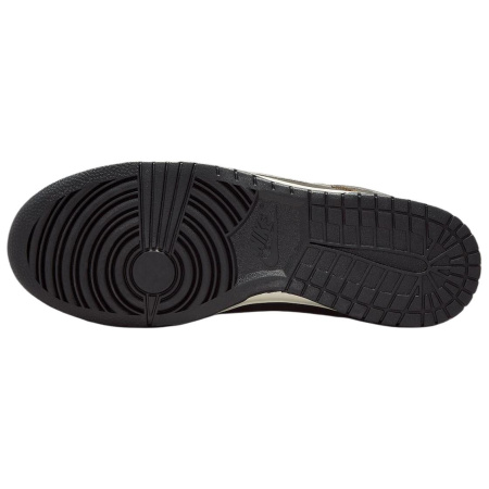 Nike Dunk Abrasion Resistant Низкие Кроссовки для скейтбординга Мужские Коричневые Белые