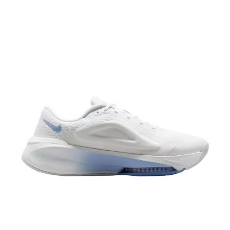 Nike Versair Ткань Низкие Беговые Кроссовки Женские Белые Синие