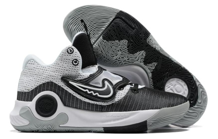 Nike KD Trey 5 X Амортизация MID Баскетбольные кроссовки Мужские Черные