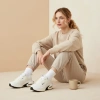 Nike Air Max Portal Амортизация Устойчивый к истиранию Дышащие Низкие Повседневные Беговые Кроссовки Женские Бежевые