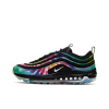 Nike Air Max 97 Текстиль Синтетическая кожа Удобная низкая обувь для гольфа унисекс черно-зеленая