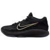 Nike GT Hustle 3 Противоскользящие Устойчивые к истиранию Низкие Баскетбольные кроссовки Мужские Черные