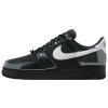 Nike Air Force 1 Slip-Resistant Скейтборд Кроссовки Унисекс Черный Белый