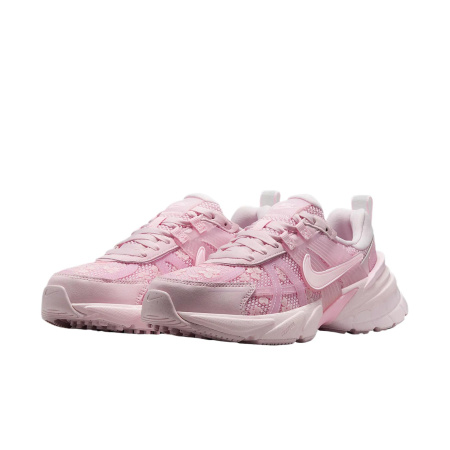 Nike V2K Run Сетка Устойчивая к истиранию Дышащий Низкий Топ Пена Резина Средняя Подошва Повседневные Беговые Кроссовки