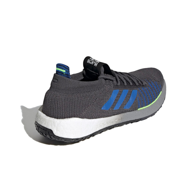 Adidas PulseBOOST Ткань Дышащий Низкий Топ Беговые кроссовки Мужские Серые