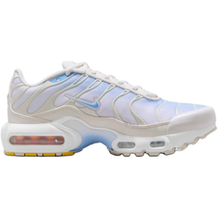 Nike Air Max Plus Ткань Удобные Детские Беговые Кроссовки Soul Синий Белый Призрачный Серый Белый Детские