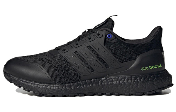 Adidas ULT Ткань Амортизация Устойчивость к истиранию Легкий Отскок Низкие Кроссовки для бега Унисекс Черные