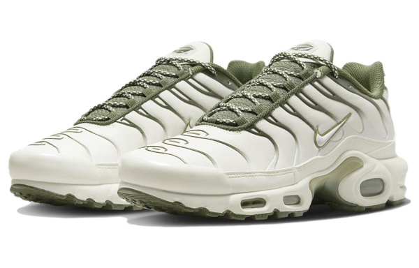 Nike Air Max Plus Устойчивые к истиранию Низкие Повседневные Мужские Кроссовки Бежево-зеленые