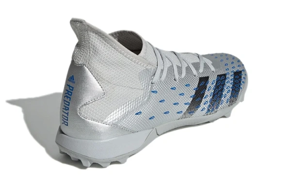 Adidas Predator Freak .3 TF Шипы Амортизация Баланс Футбольные бутсы Унисекс Серый Черный