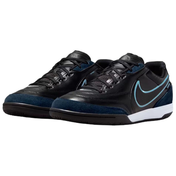 NIKE Tiempo Streetgato Футбольные бутсы Унисекс Черный Синий