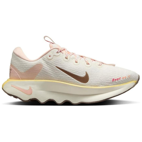 Nike Motiva Устойчивая к истиранию низкая женская обувь для ходьбы бежевого цвета
