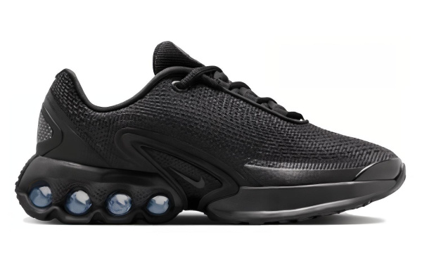 Nike Air Max DN Амортизация Низкие Детские Лайфстайл Кроссовки Черные