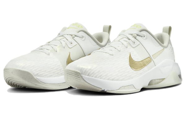 Nike Zoom Bella 6 PRM Удобные противоскользящие низкие кроссовки для тренировок женские белые