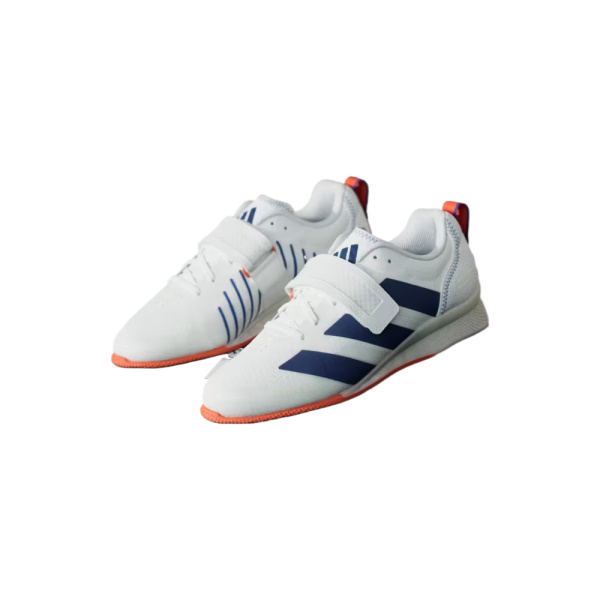 Adidas Adipower Low Кроссовки для тренировок Унисекс Облачный белый