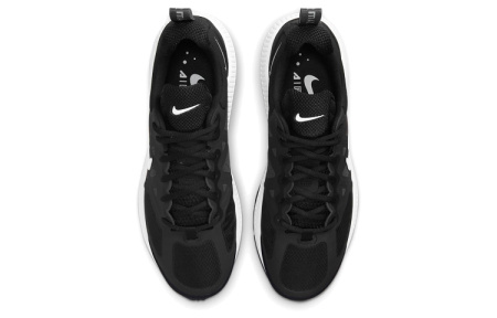 Nike Air Max Genome Винтаж Текстиль Синтетическая Кожа Низкие Повседневные Беговые Кроссовки Мужские Черно-Белые