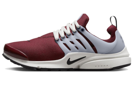 Nike Air Presto Air PRESTOS Сетка Амортизация Противоскользящий Низкий Топ Повседневная Обувь Мужская Красная