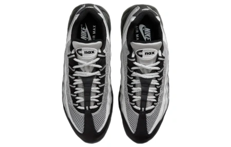 Nike Air Max 95 'Светоотражающий Safari' Сетка Низкие Повседневные Кроссовки Женские Серый Черный