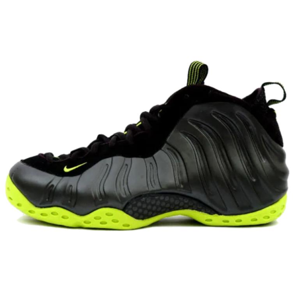 Nike Foamposite One Удобный устойчивый к истиранию дышащий верх винтажные баскетбольные кроссовки мужской черный