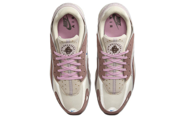Nike Air Huarache Low Топ Повседневные Беговые Кроссовки Мужские Коричневые Бежевые Розовые