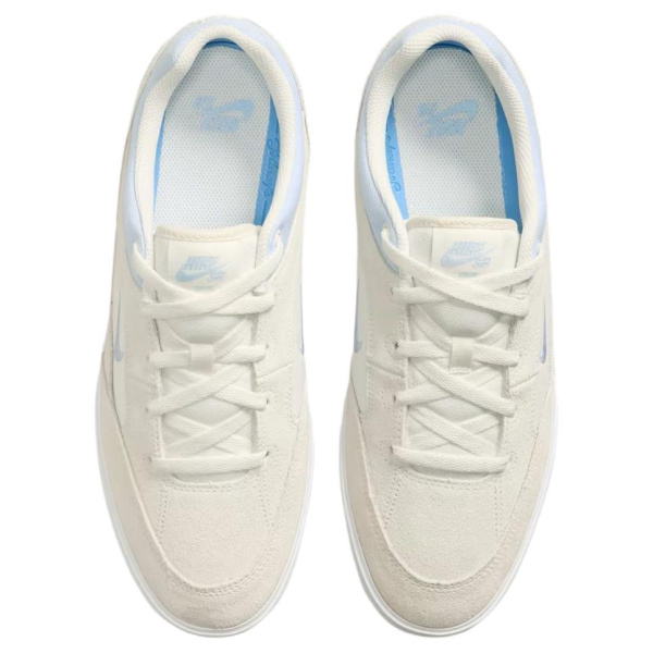 Nike SB MALOR Скейтборд Обувь Унисекс Призрачный Белый