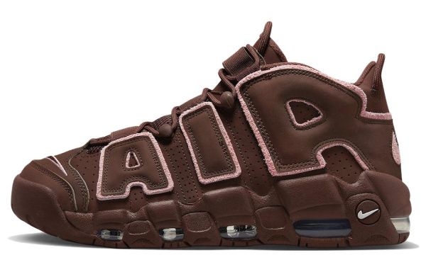 Nike Air More Uptempo MID Топ Винтажные Баскетбольные Кроссовки Унисекс Коричневый