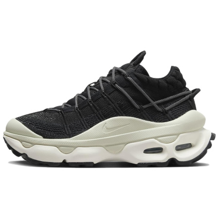 Nike Air Max flyknit Venture Легкий Низкий Топ Повседневная Обувь Женская Черно-Белая